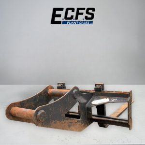 Excavator Pallet Forks 80mm pins – Used – C167