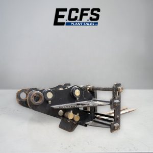 Excavator Pallet Forks 65/80mm pins - Used - D69