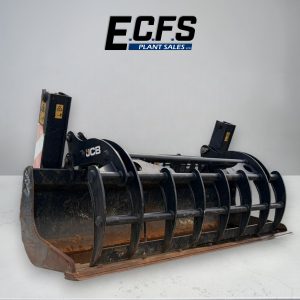 Waste Master Grab bucket w/ hydraulic legs - JCB 3CX/4CX – Used – D100