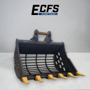 1500mm Riddle Bucket w/ 80mm Pins - Unused - D105